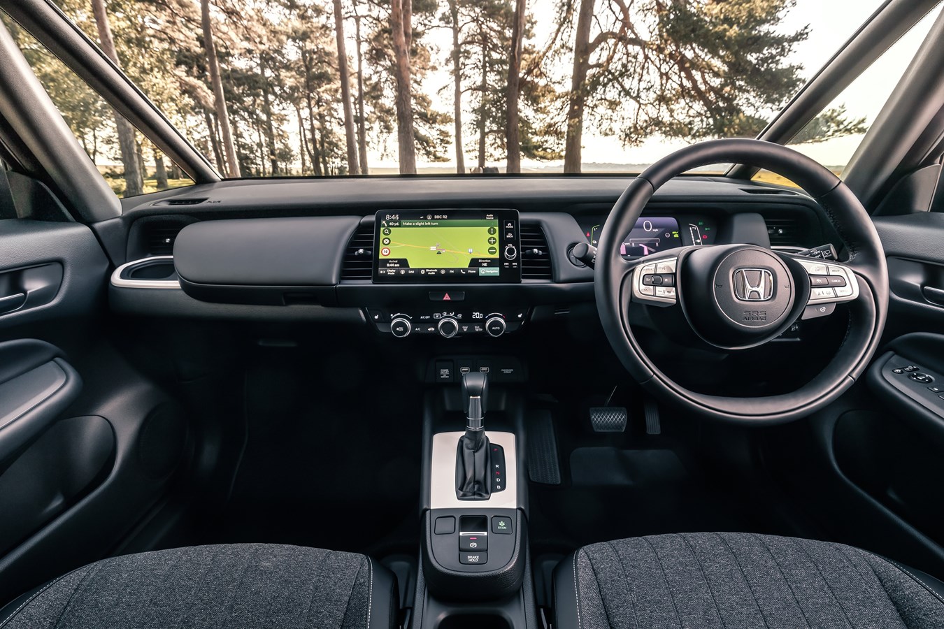 Honda Jazz PHEV interior dashboard 