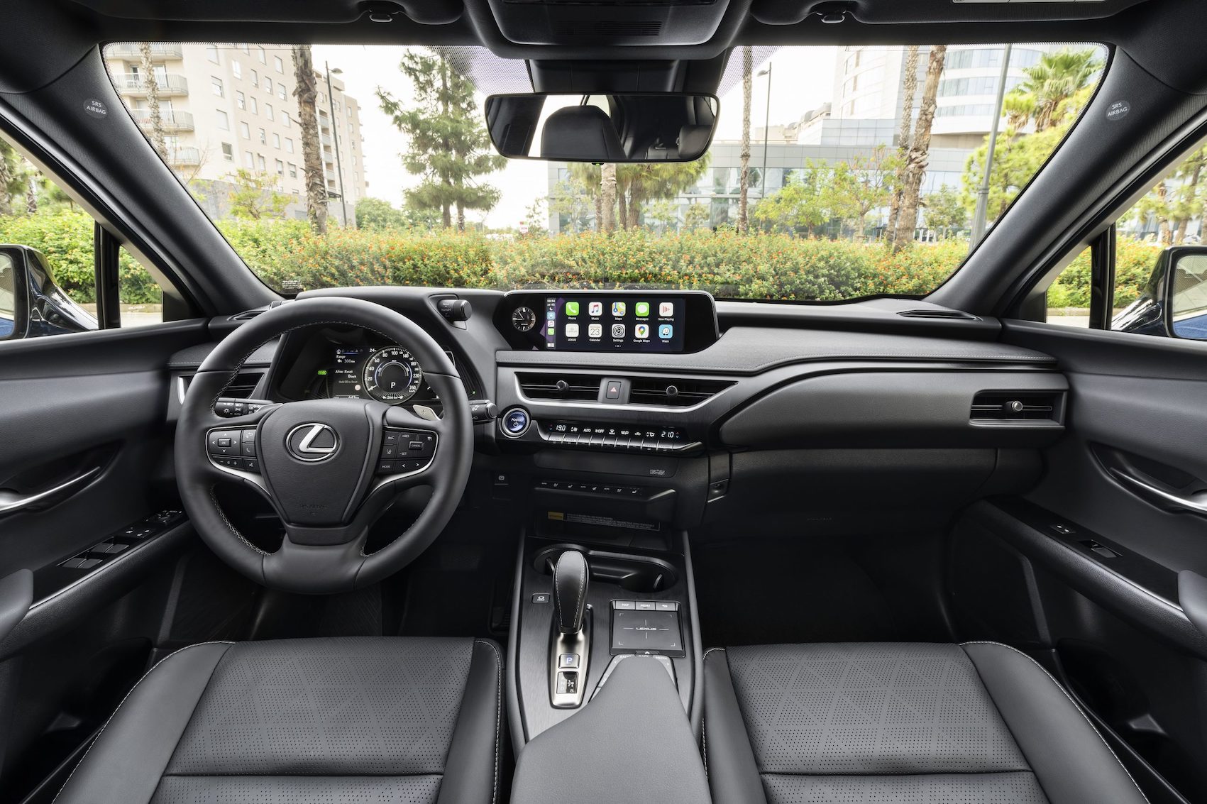 Lexus UX300e interior dashboard and display