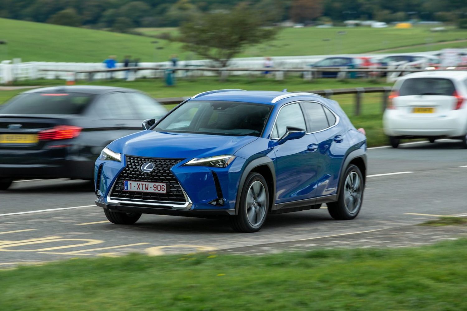 Lexus UX300e exterior front