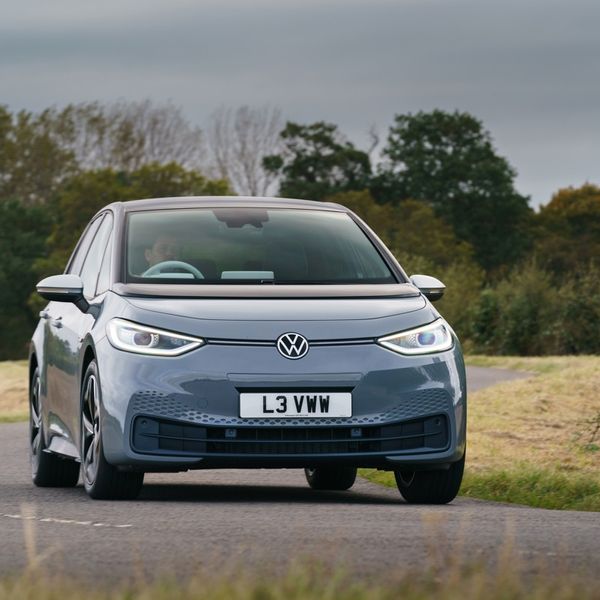 VW ID.3 first edition driving in country