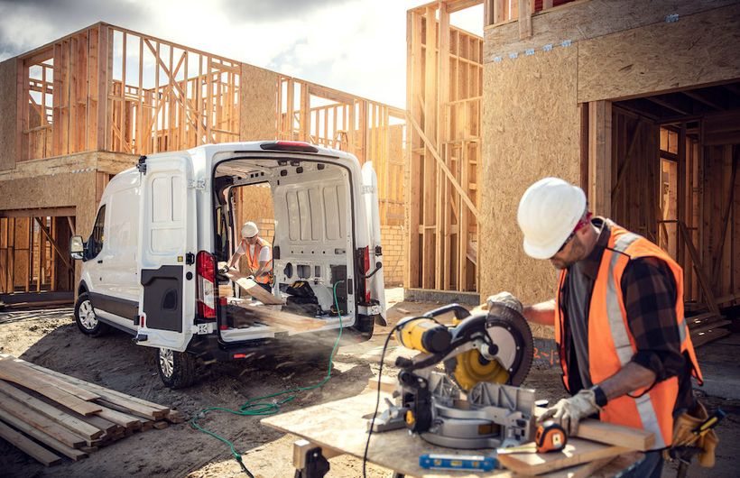 Ford E Transit electric van 