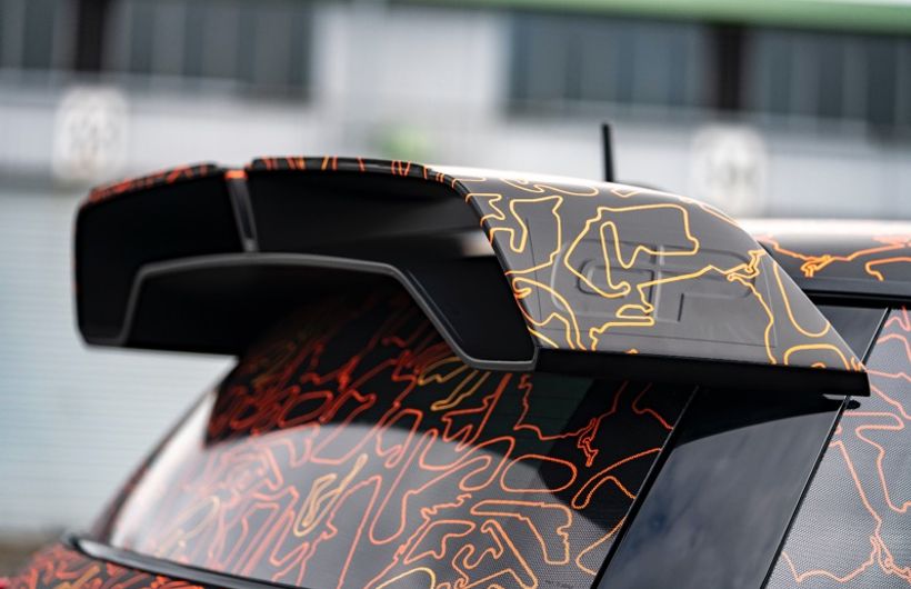 Mini Electric John Cooper Works edition spoiler