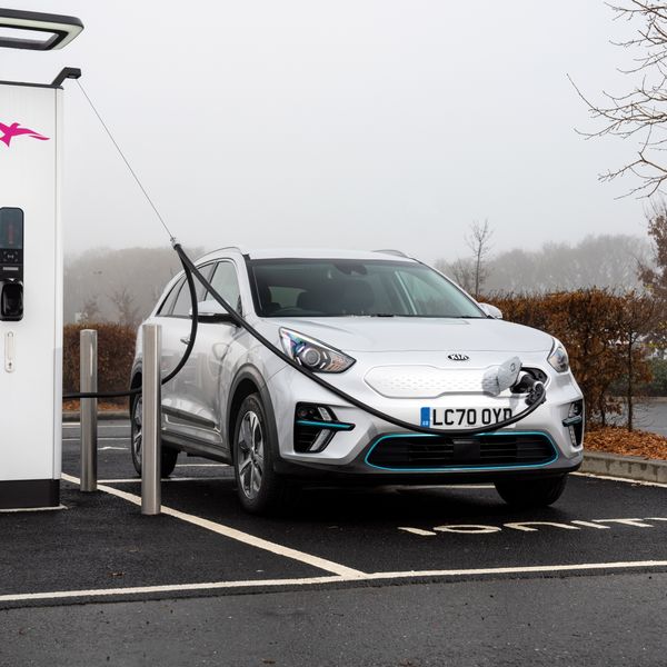 Kia Niro using Ionity charger