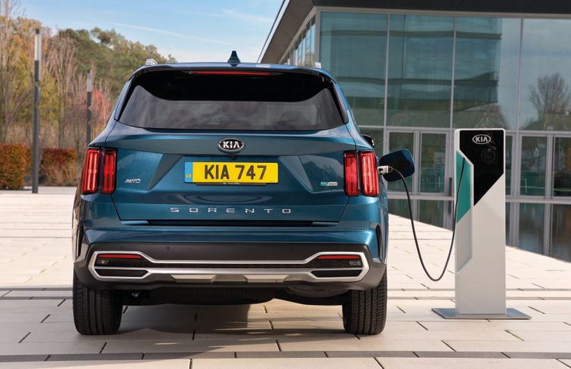Kia Sorento PHEV charging