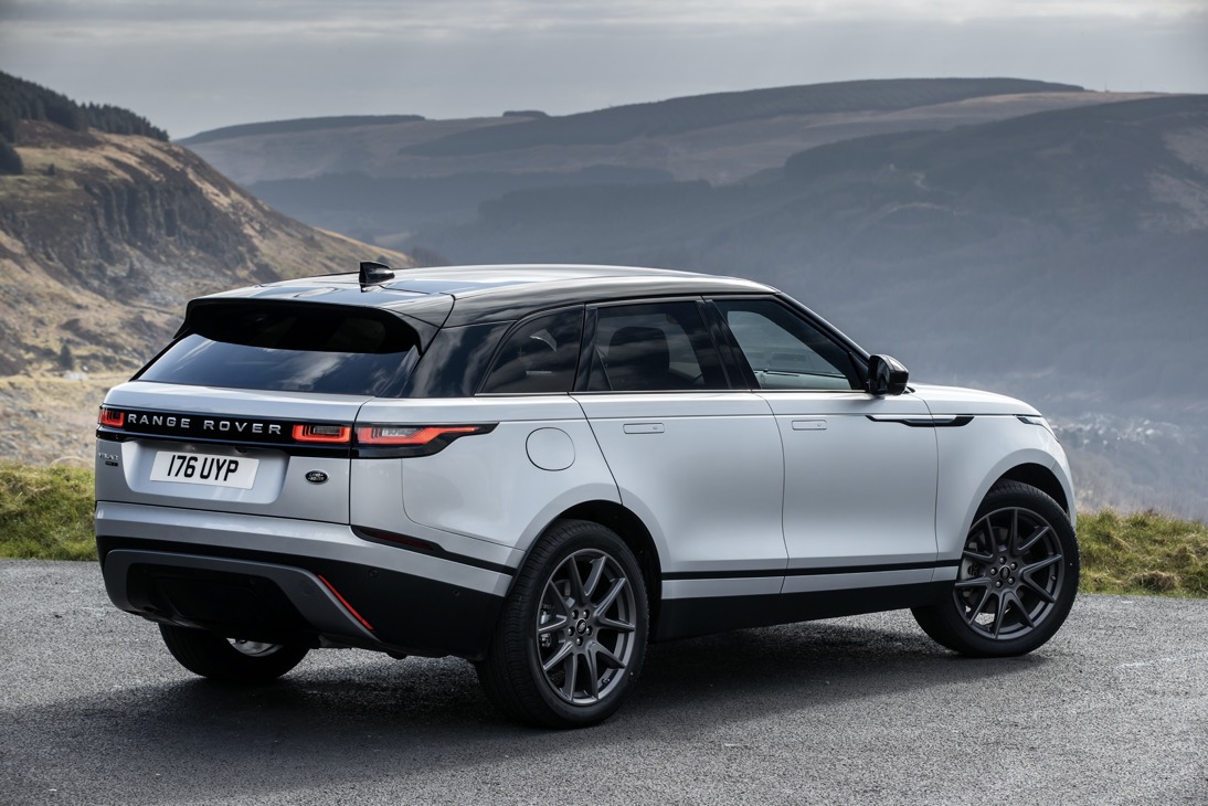 Range Rover Velar p400e PHEV charging 