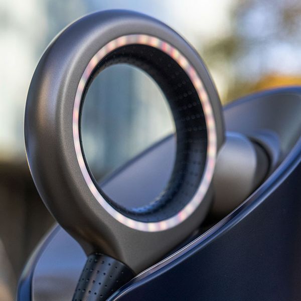 New UK government sponsored charge point design close up