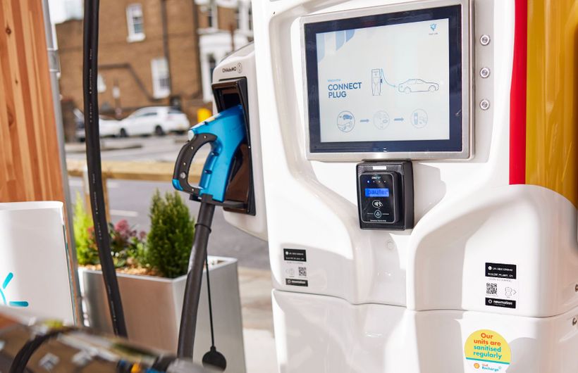 Shell, Shell Recharge, electric car charging, Fulham, 350kW