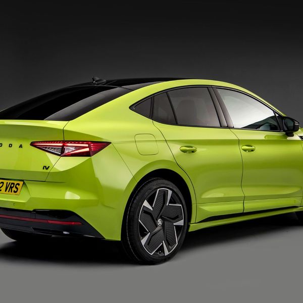 ŠKODA, Enyaq, Coupe, vRS, green, electric car