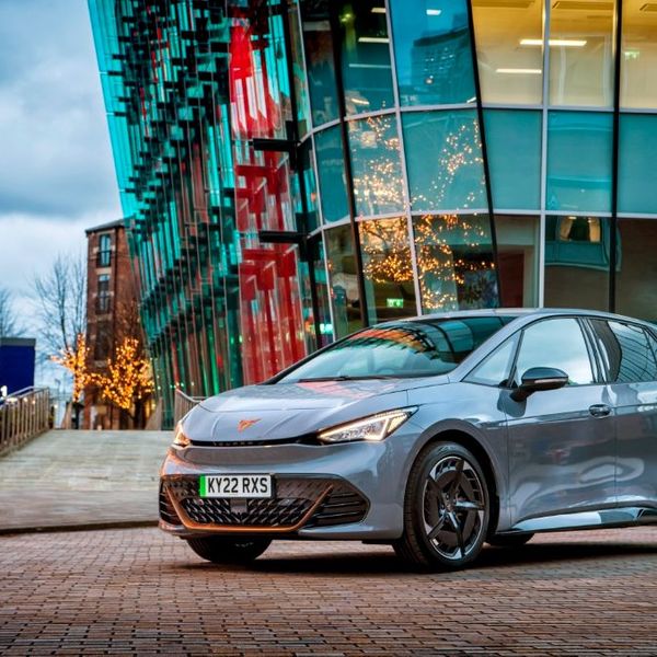 Cupra, Cupra Born, Vapor Grey, front, three-quarters, UK