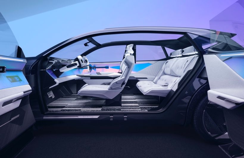 RENAULT SCENIC VISION CONCEPT CAR interior