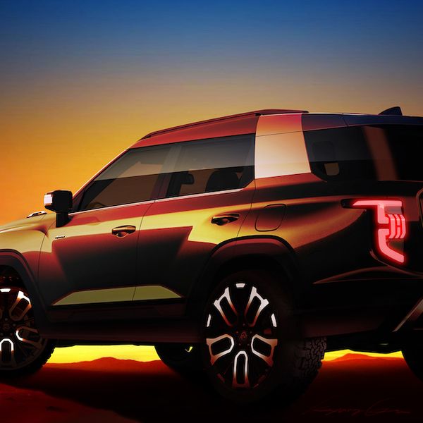 SsangYong TORRES teaser image rear and side