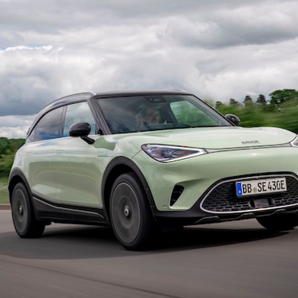 Smart #1 front tracking, German registration