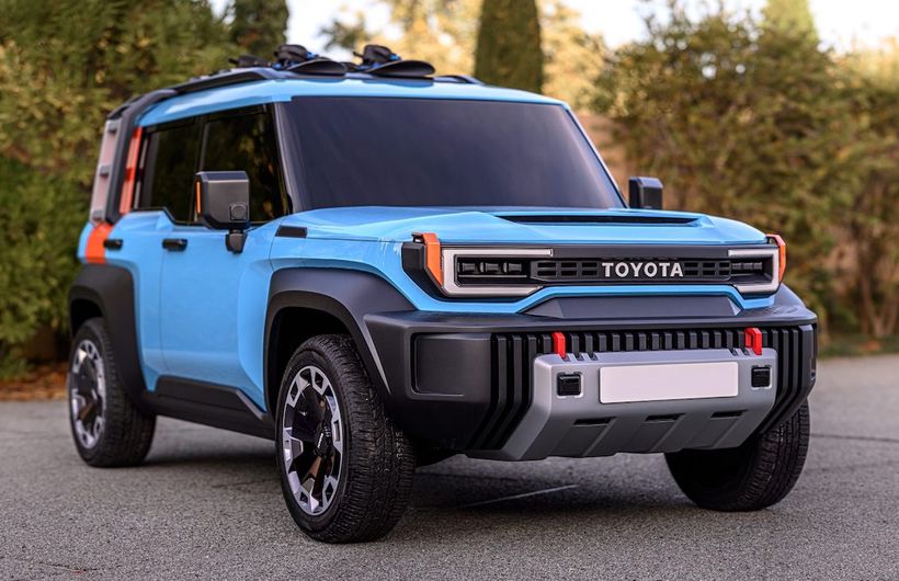 Toyota Compact Cruiser concept, front three quarters